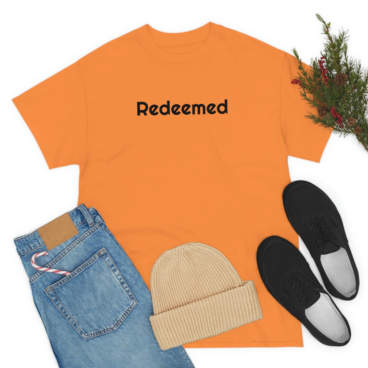 "Redeemed" Unisex Heavy Cotton Tee