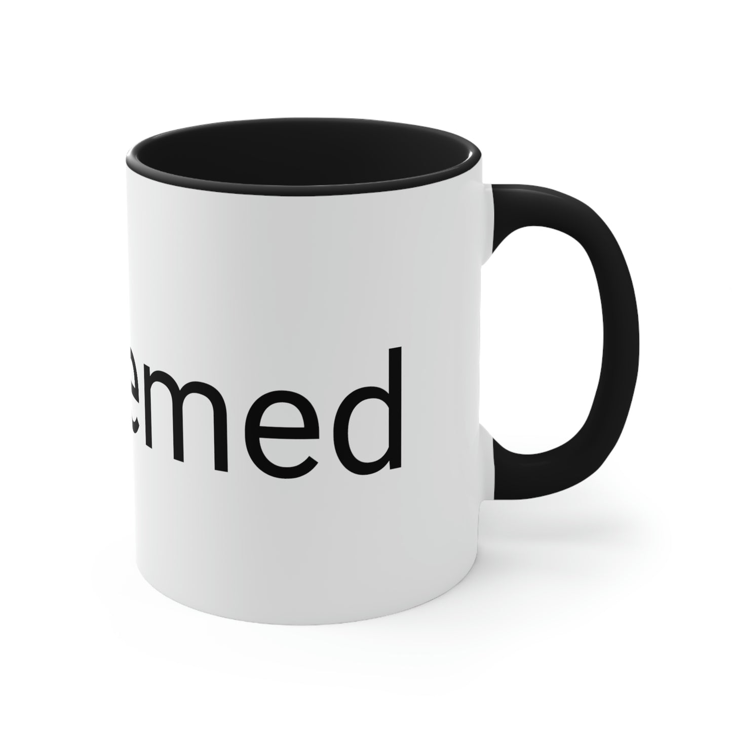 "Redeemed" Accent Coffee Mug, 11oz