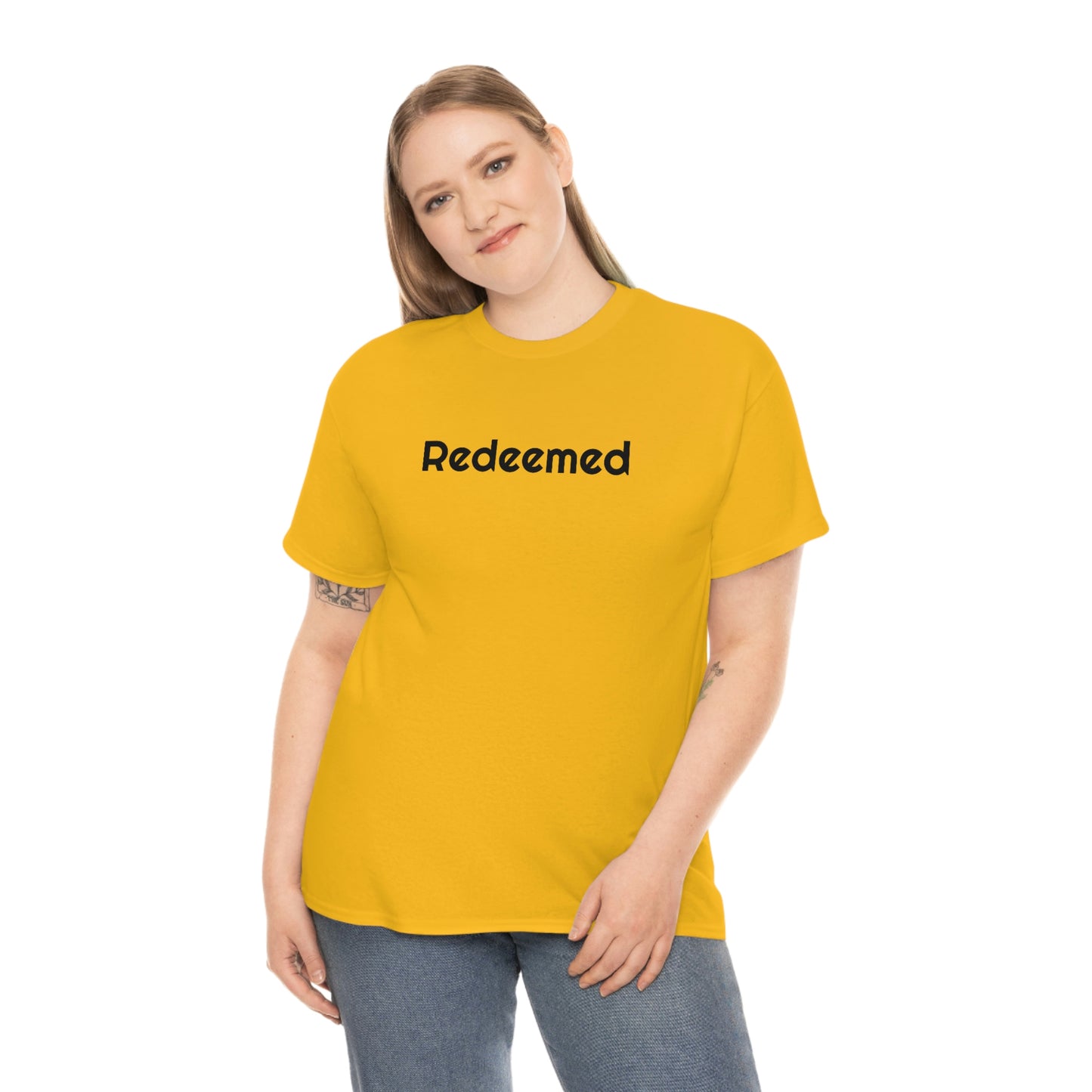 "Redeemed" Unisex Heavy Cotton Tee