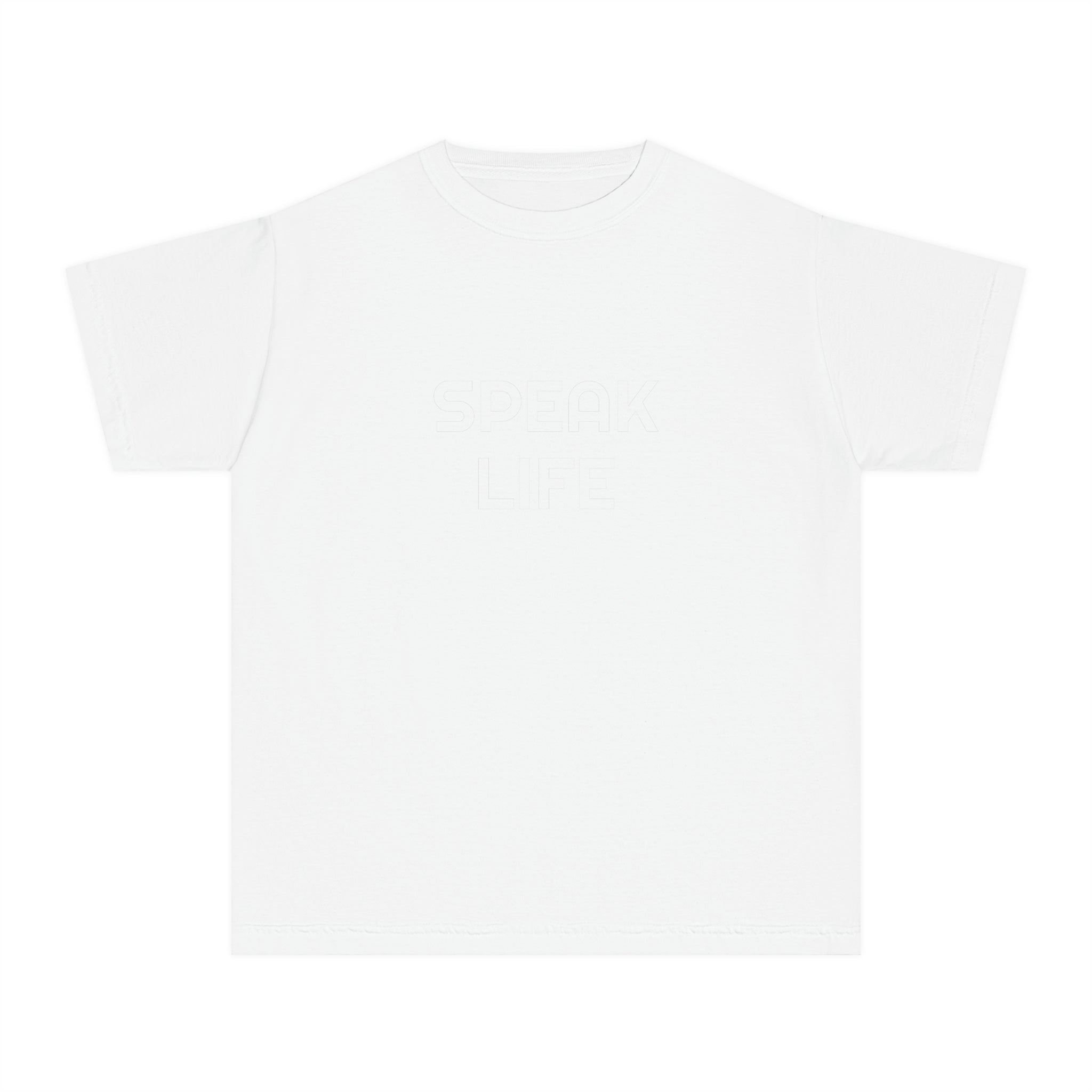 "Speak Life" Youth Midweight Tee