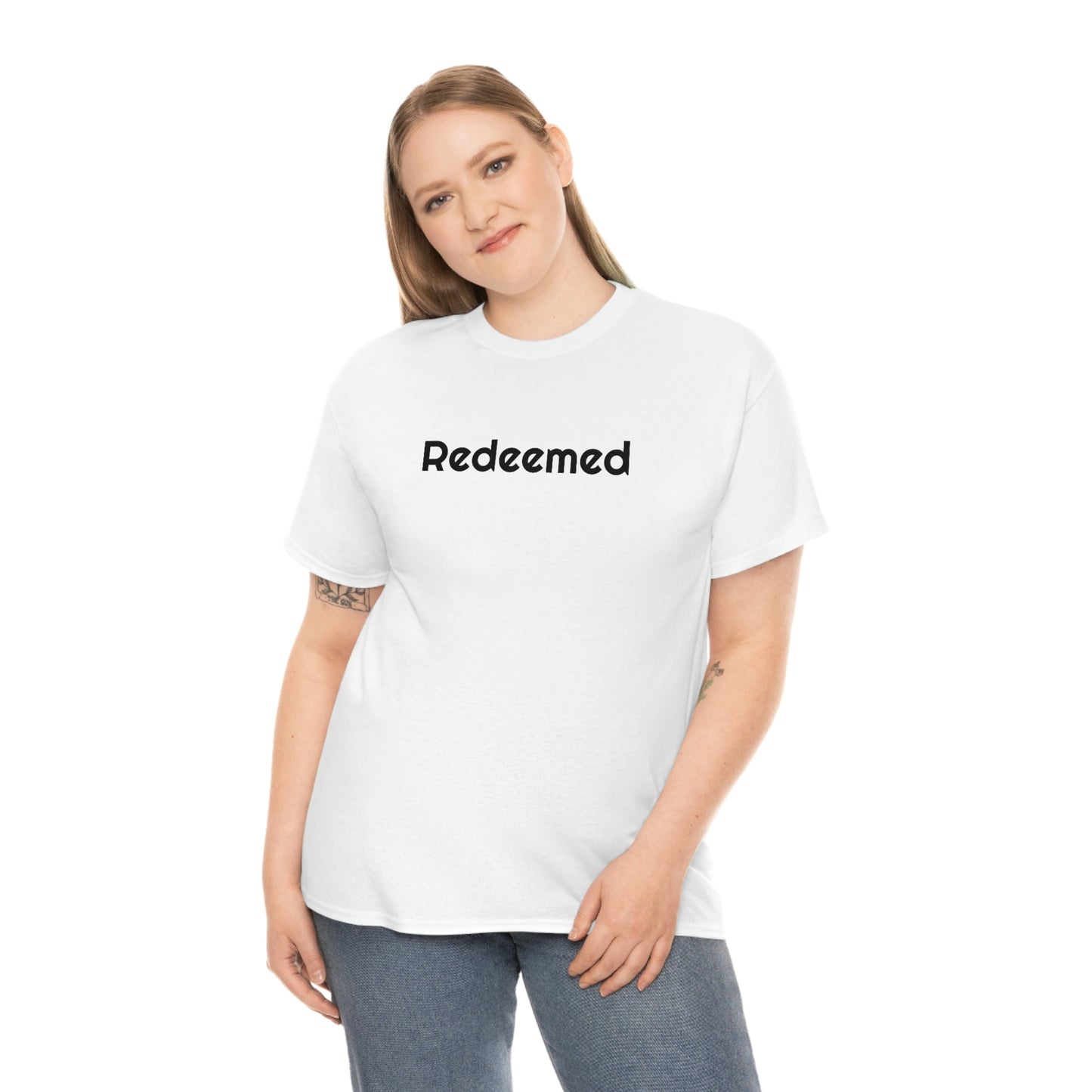 "Redeemed" Unisex Heavy Cotton Tee