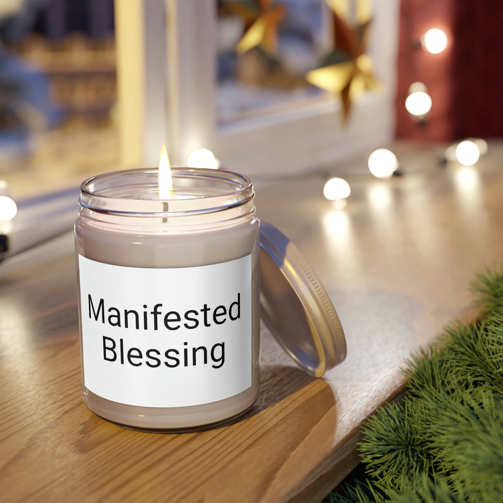 "Manifested Blessing" Scented Candles, 9oz