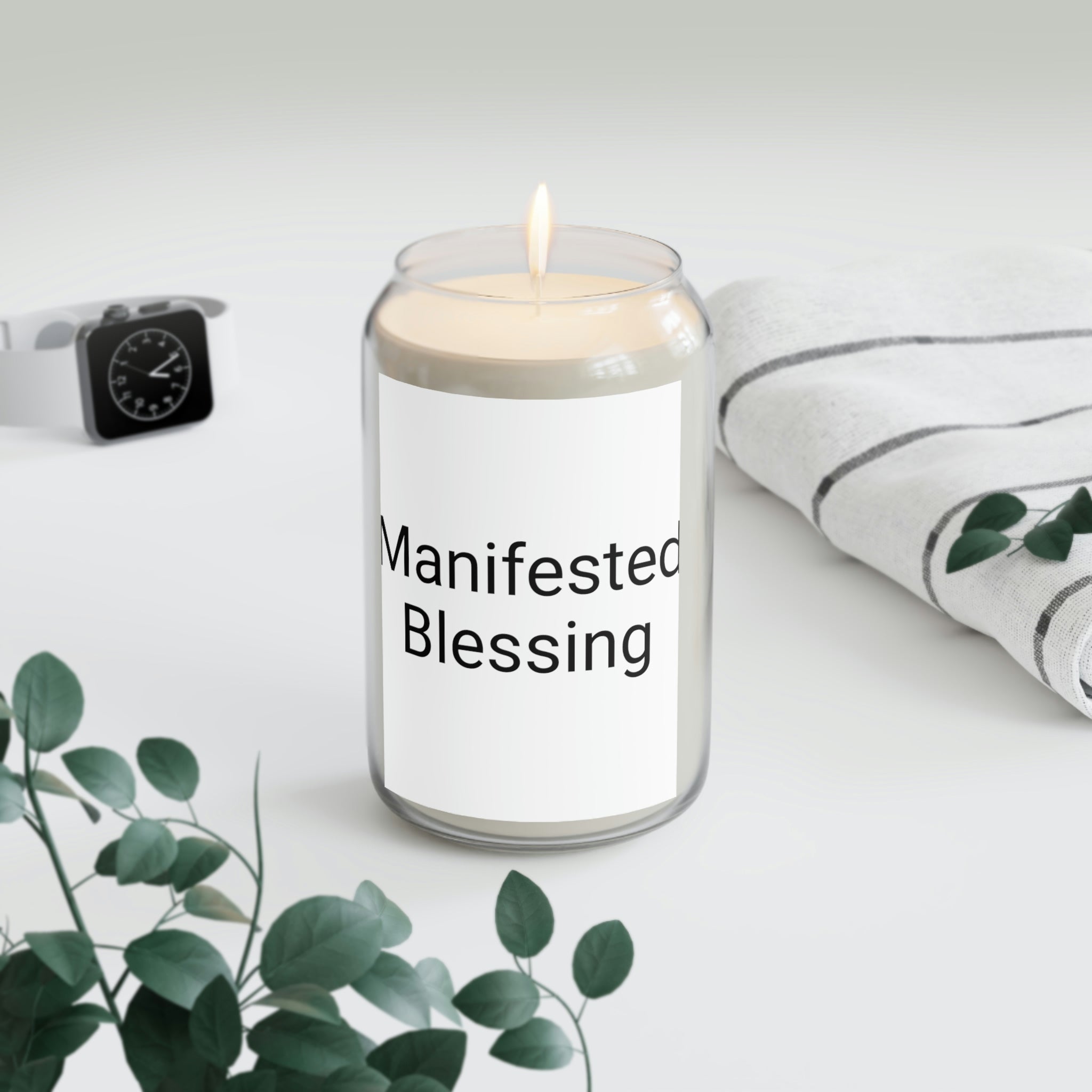 "Manifested Blessing" Scented Candle, 13.75oz