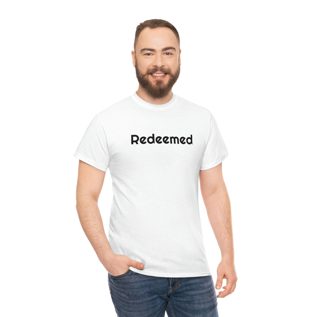 "Redeemed" Unisex Heavy Cotton Tee