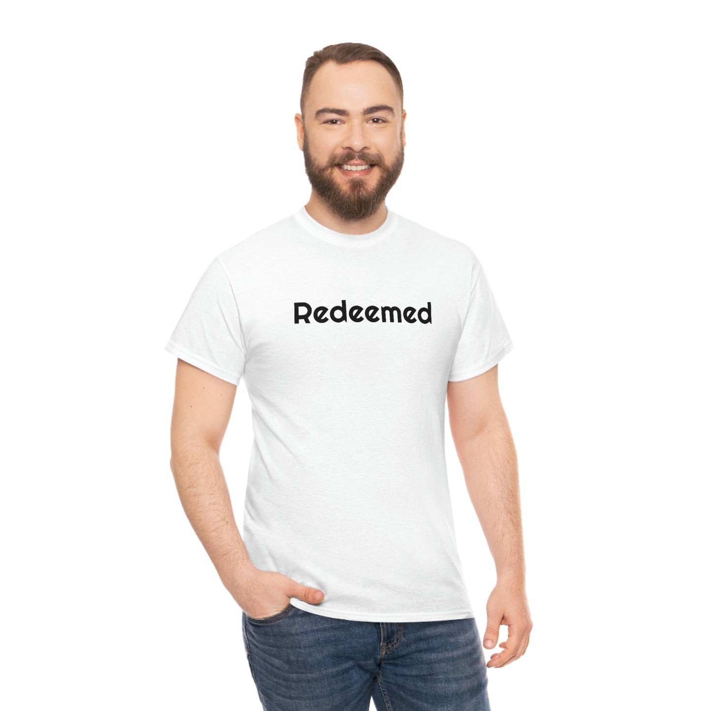 "Redeemed" Unisex Heavy Cotton Tee