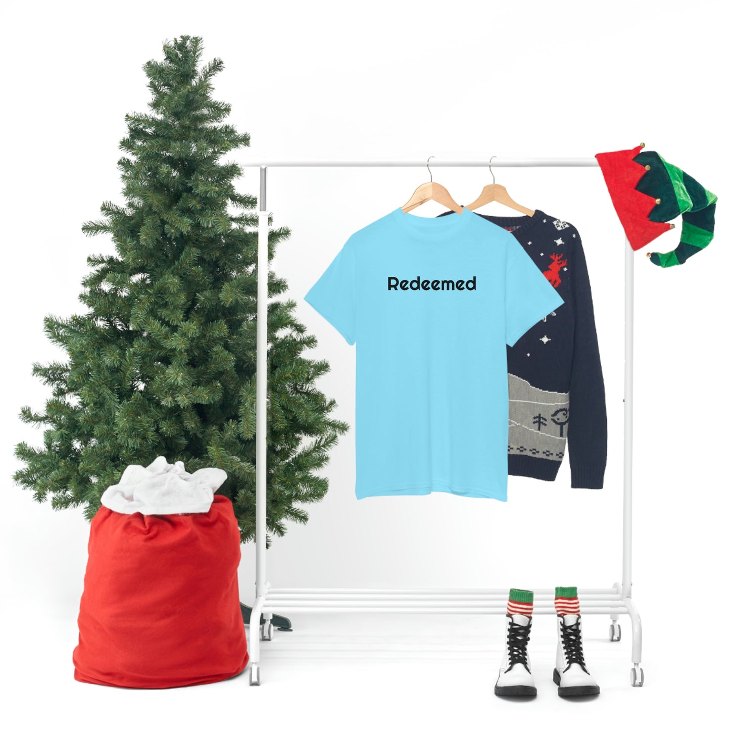 "Redeemed" Unisex Heavy Cotton Tee