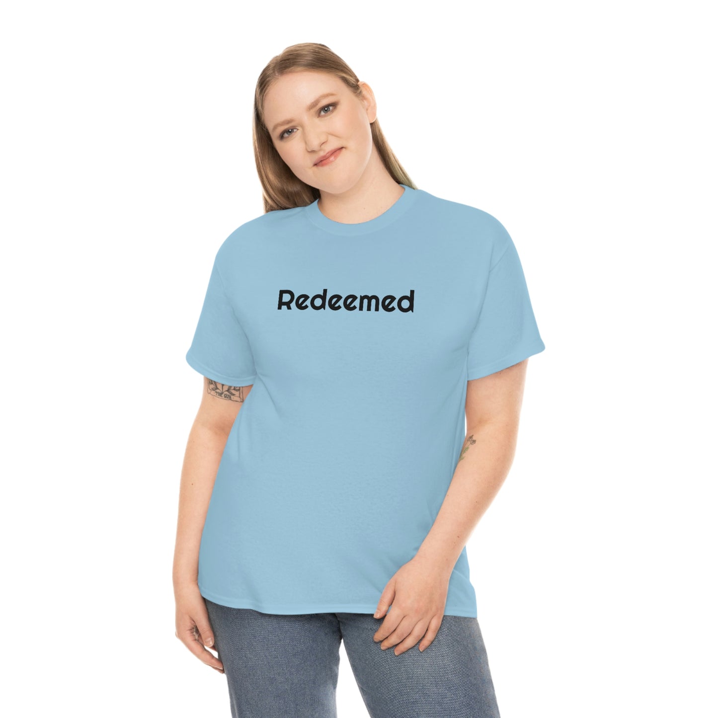 "Redeemed" Unisex Heavy Cotton Tee