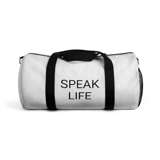 "Speak Life" Duffel Bag