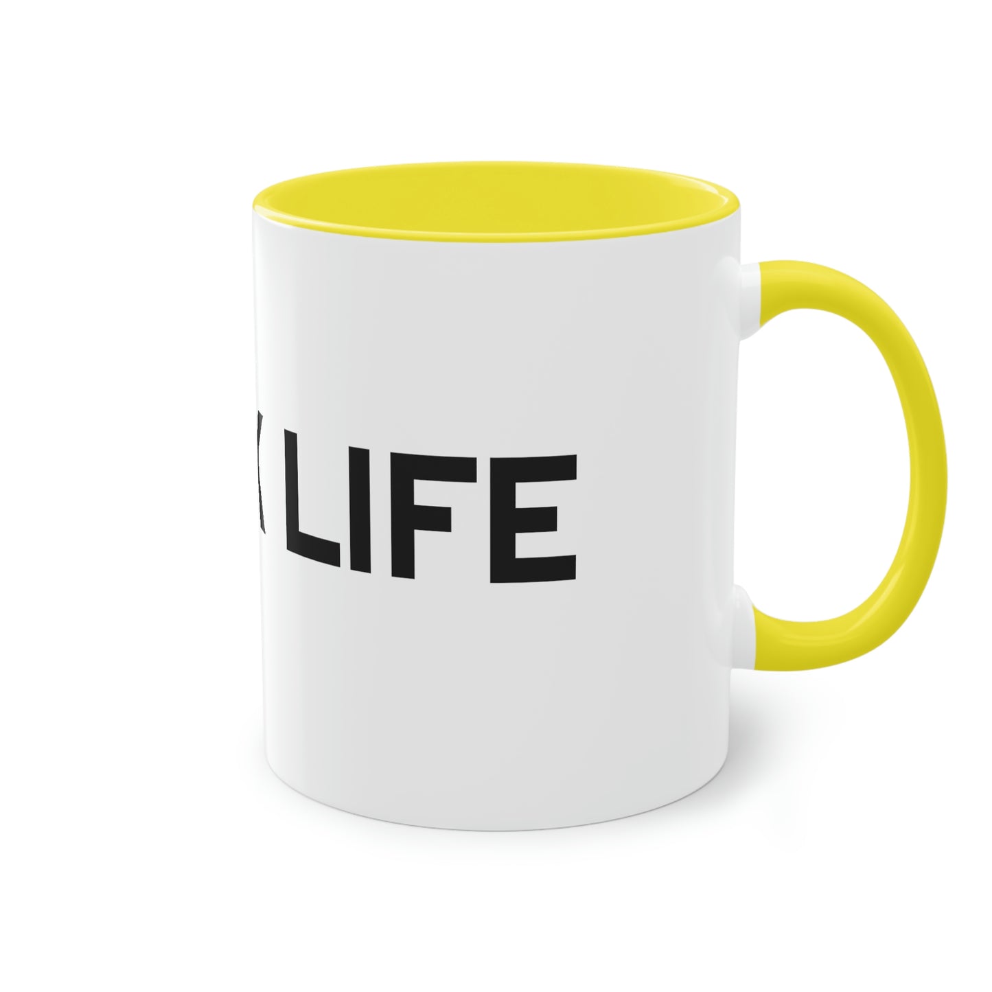 "Speak Life" Two-Tone Coffee Mug, 11oz