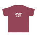"Speak Life" Youth Midweight Tee