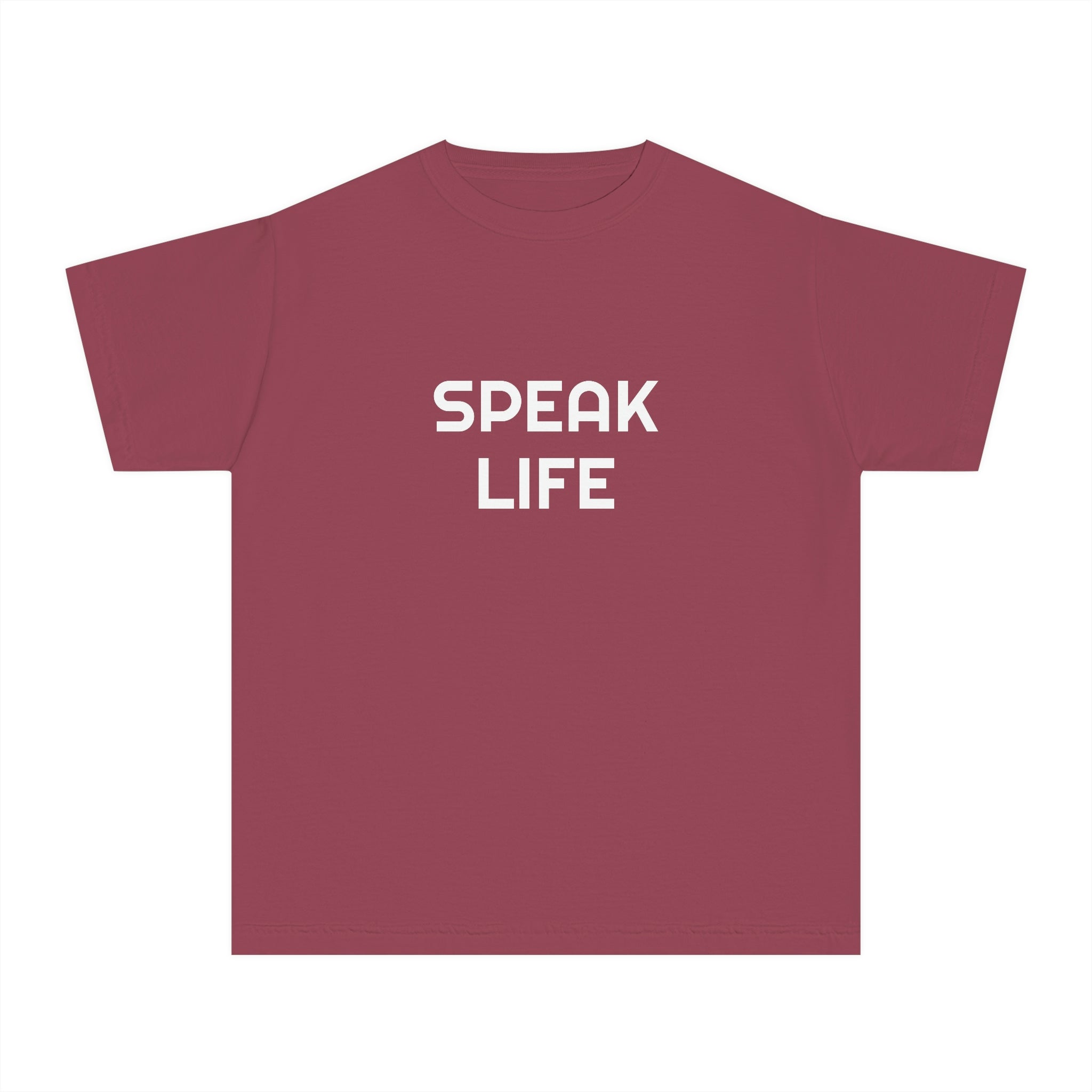 "Speak Life" Youth Midweight Tee