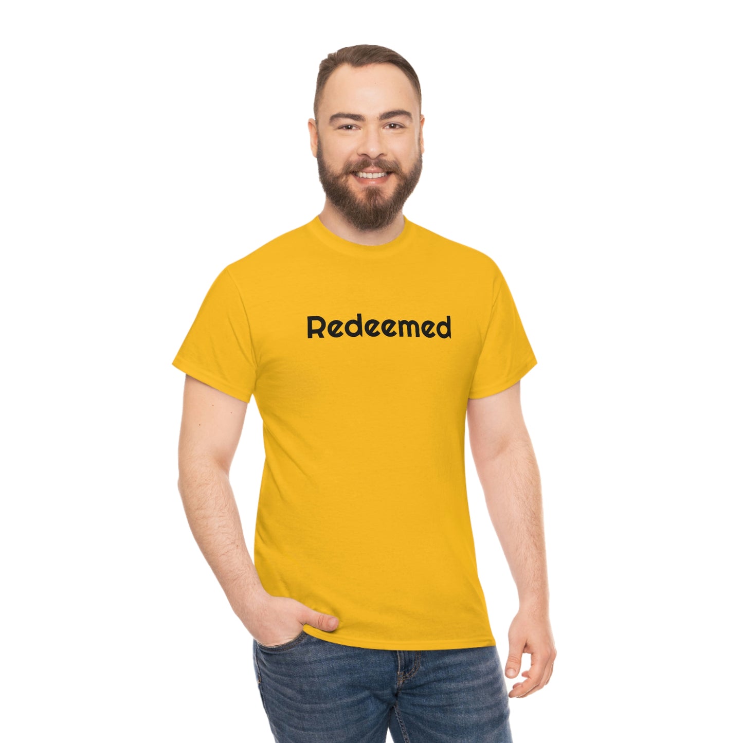 "Redeemed" Unisex Heavy Cotton Tee