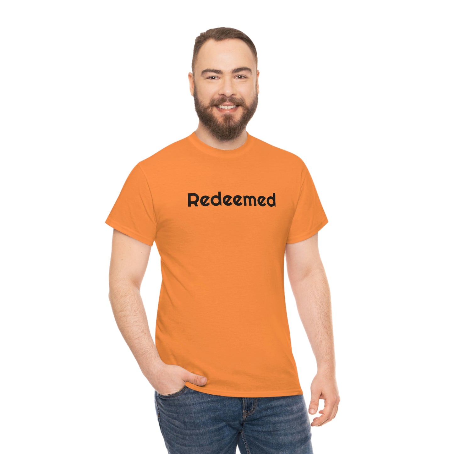 "Redeemed" Unisex Heavy Cotton Tee