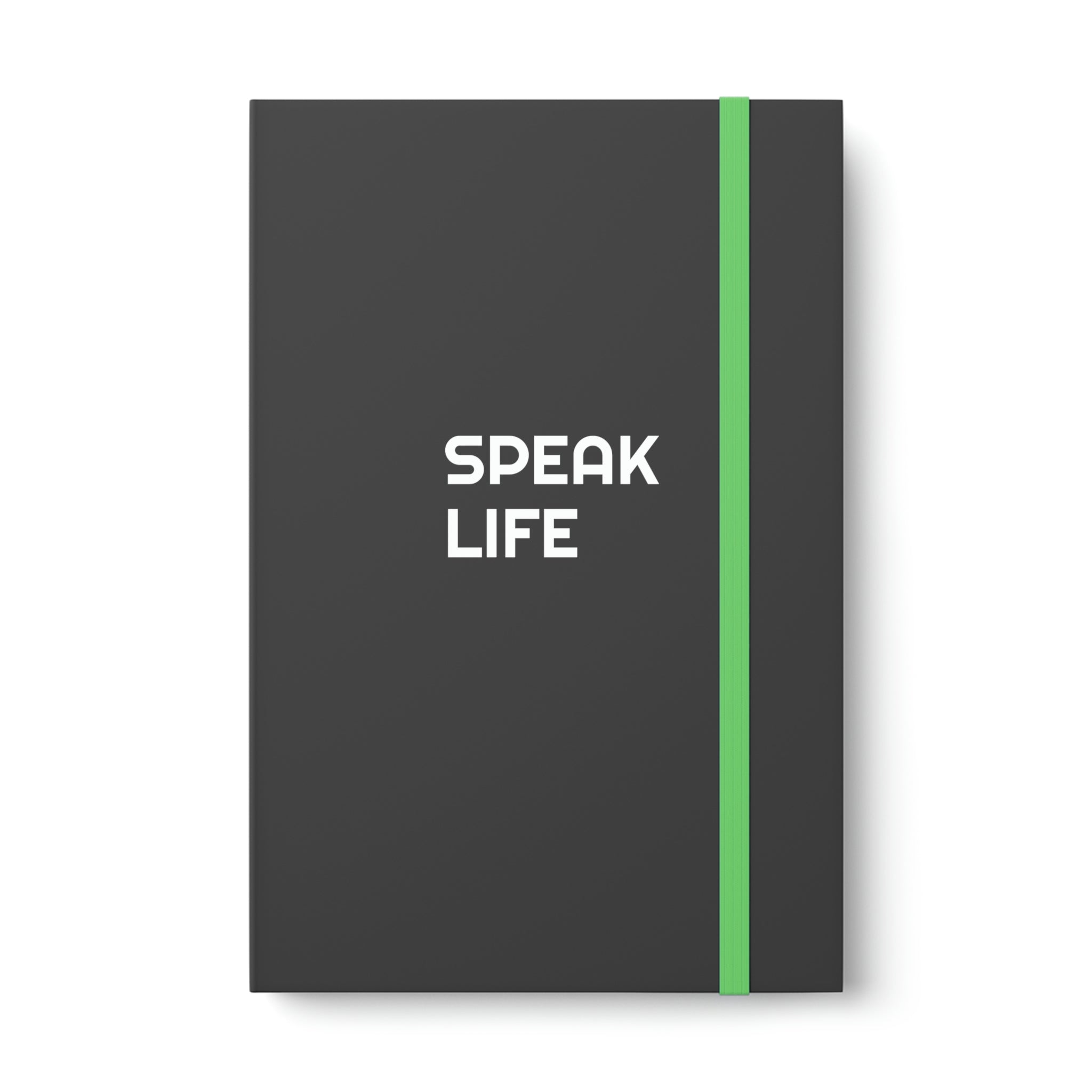 "Speak Life" Color Contrast Notebook - Ruled