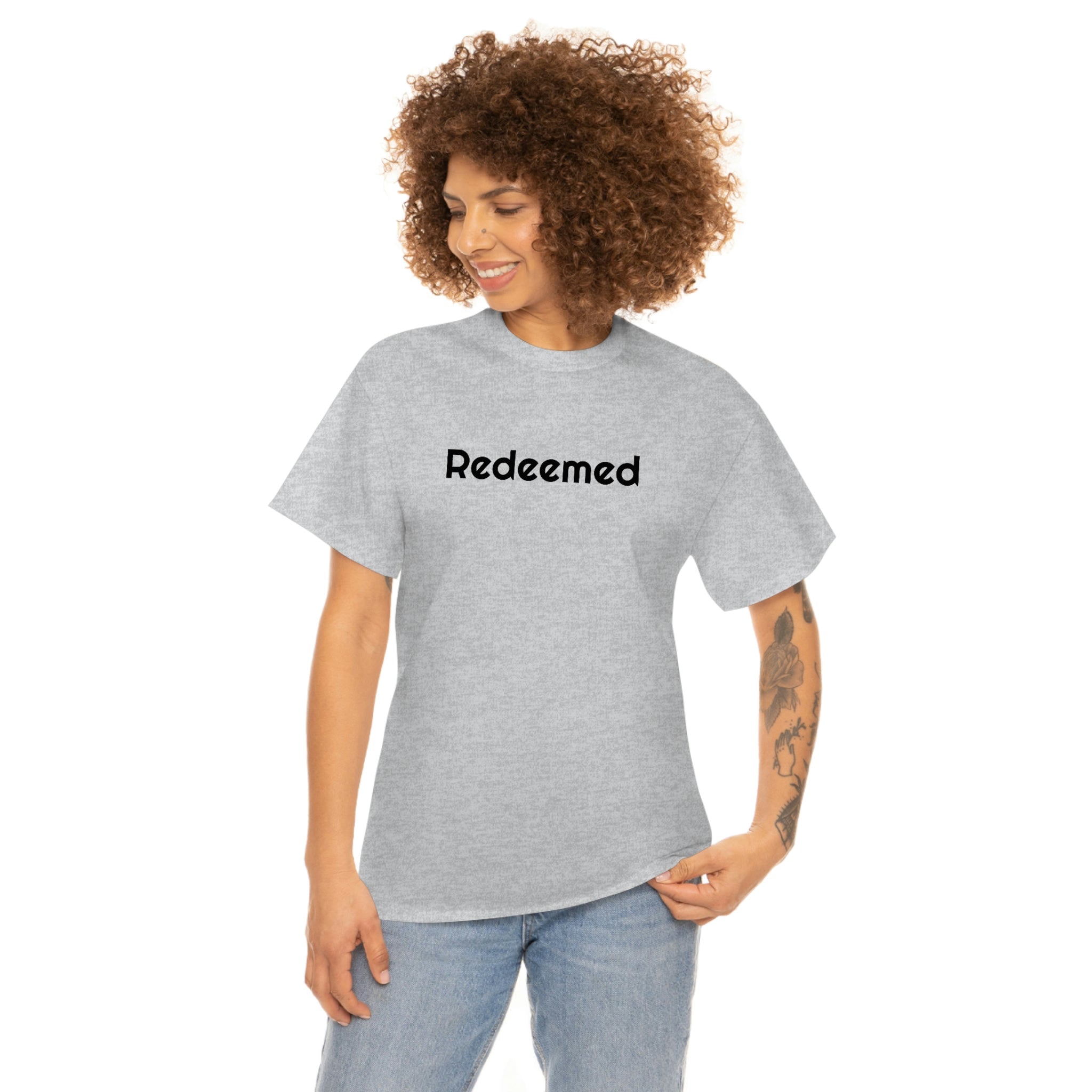 "Redeemed" Unisex Heavy Cotton Tee