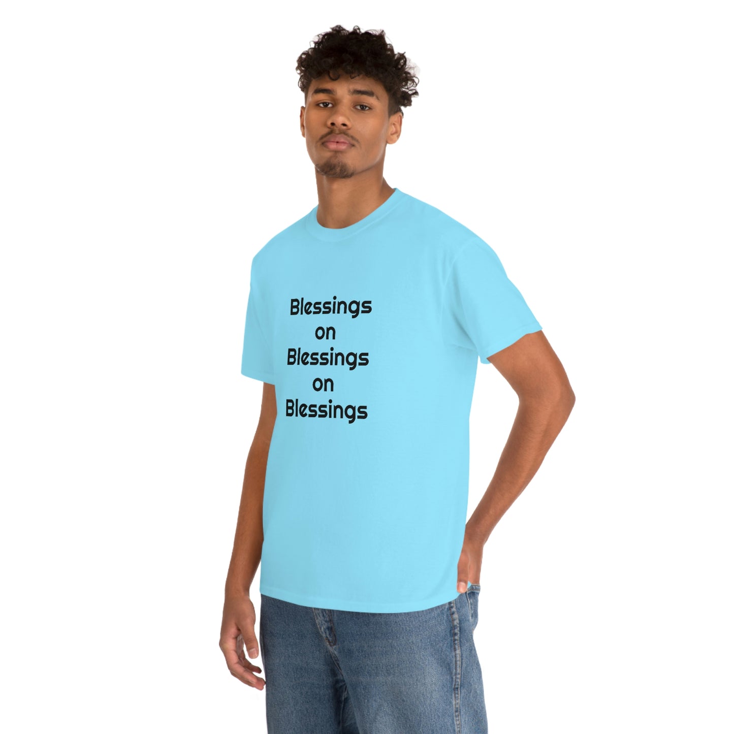 "Blessings on Blessings" Unisex Heavy Cotton Tee