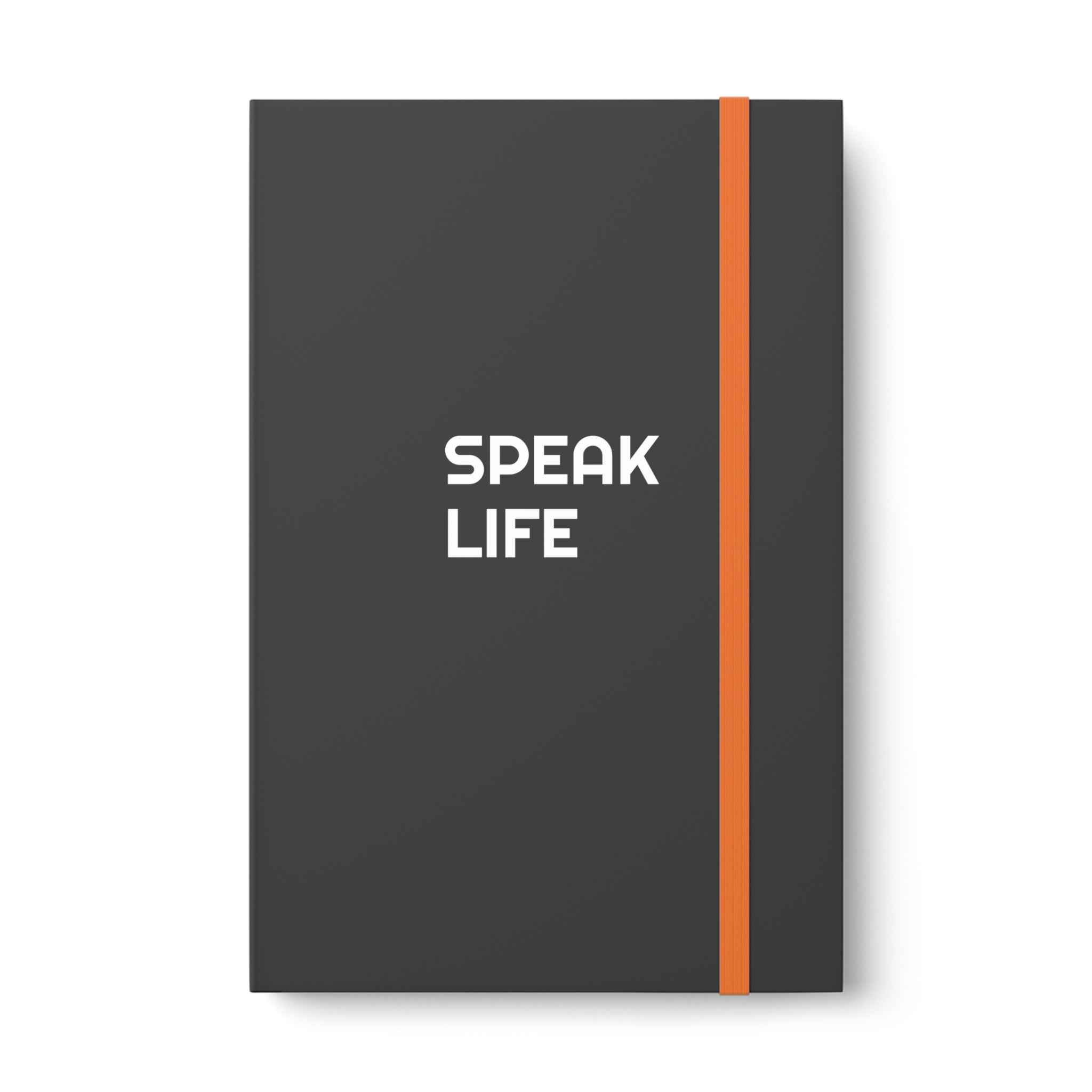 "Speak Life" Color Contrast Notebook - Ruled