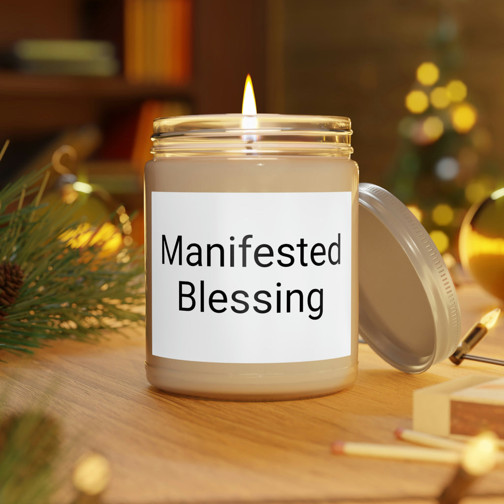 "Manifested Blessing" Scented Candles, 9oz