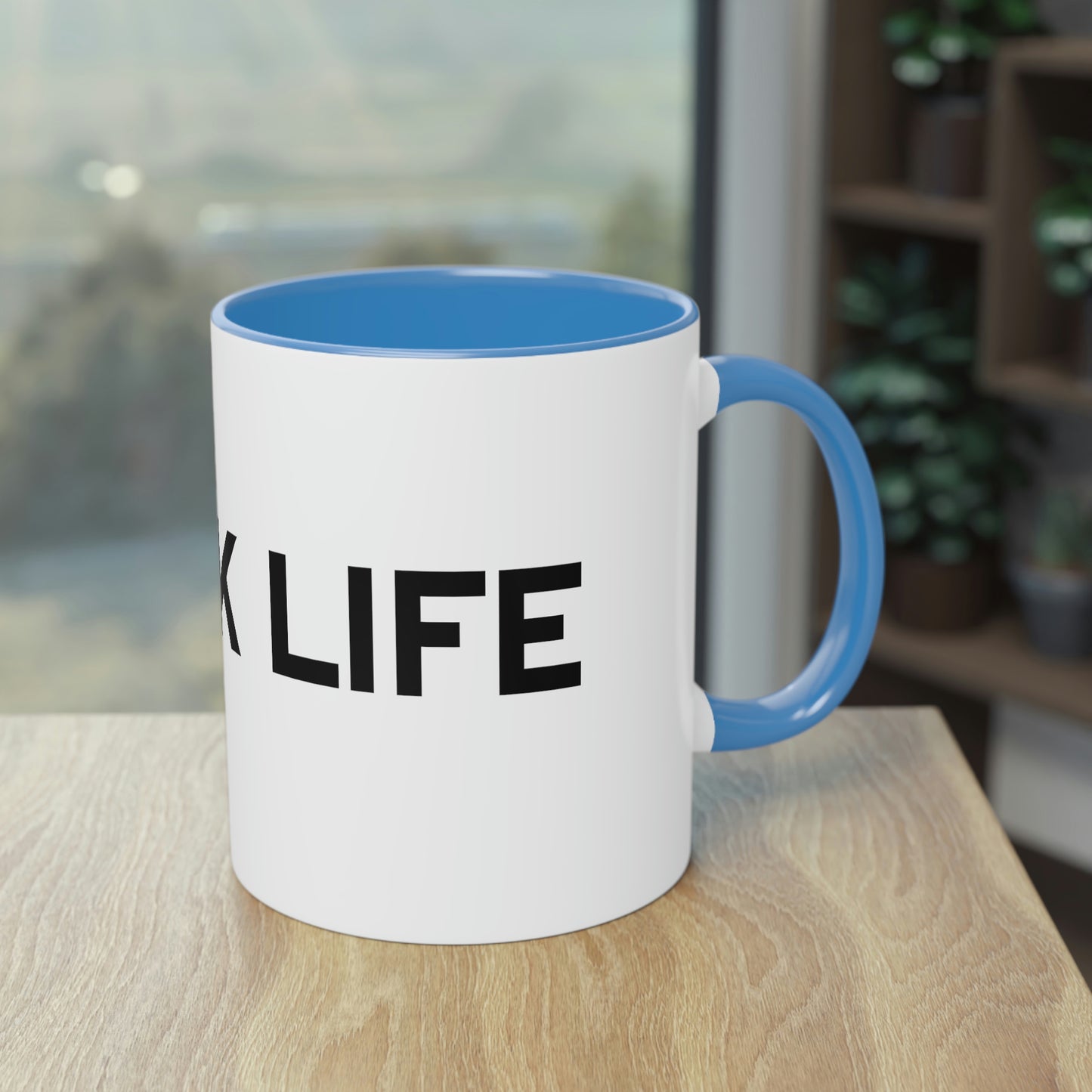 "Speak Life" Two-Tone Coffee Mug, 11oz