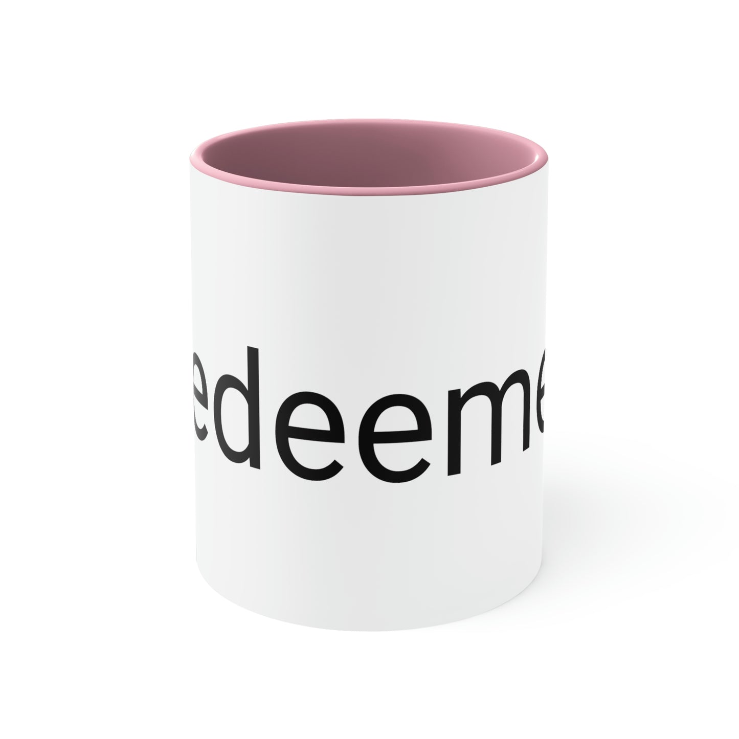 "Redeemed" Accent Coffee Mug, 11oz
