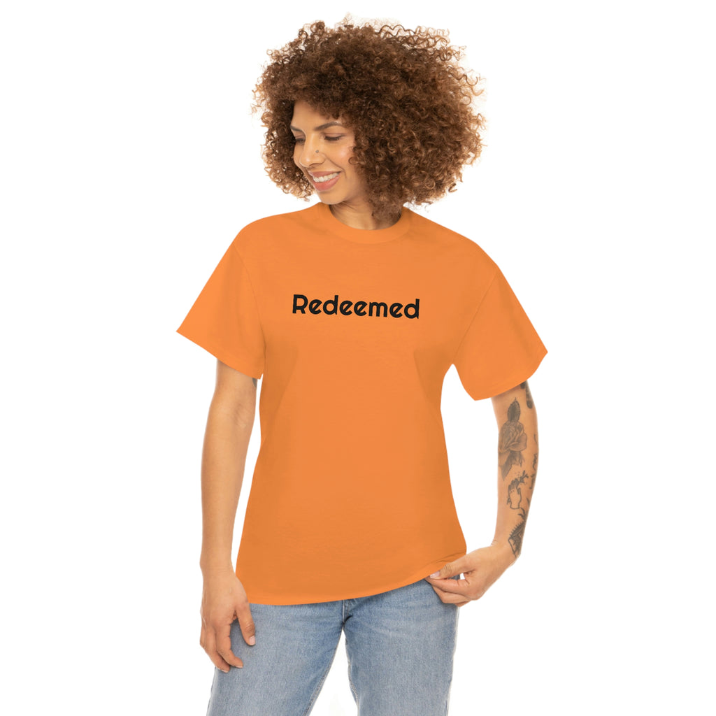 "Redeemed" Unisex Heavy Cotton Tee