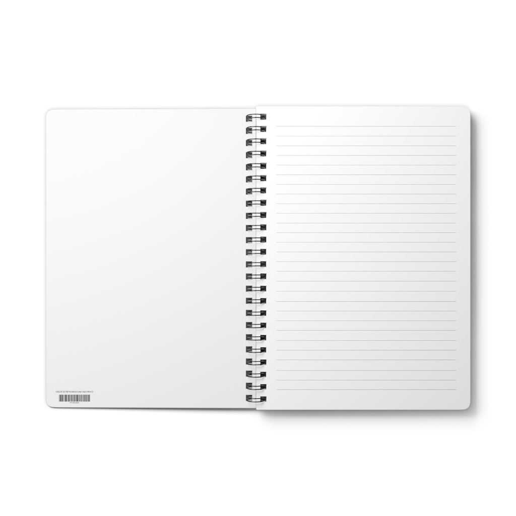 "The Power of Life" Wirobound Softcover Notebook, A5