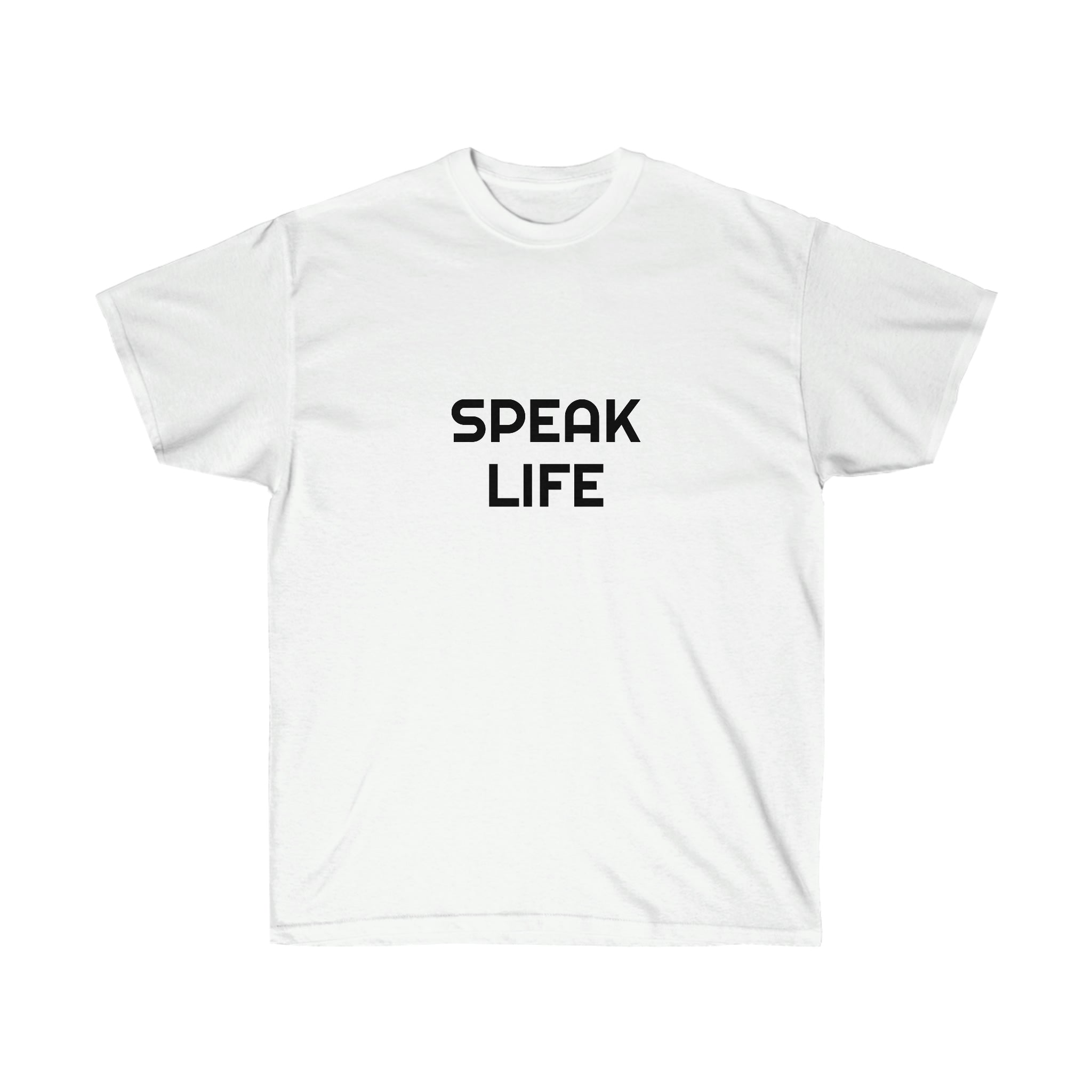 "Speak Life" Unisex Ultra Cotton Tee