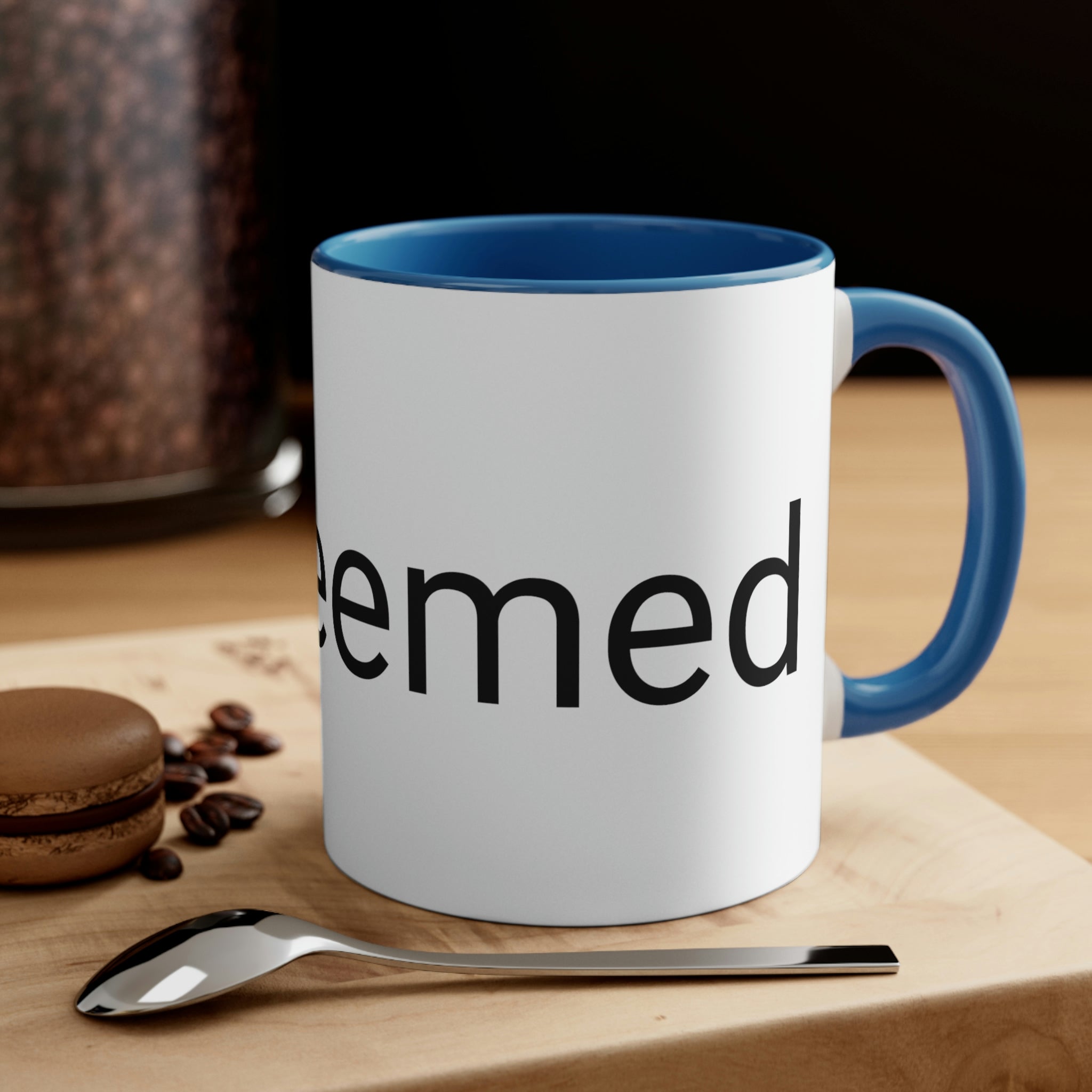 "Redeemed" Accent Coffee Mug, 11oz
