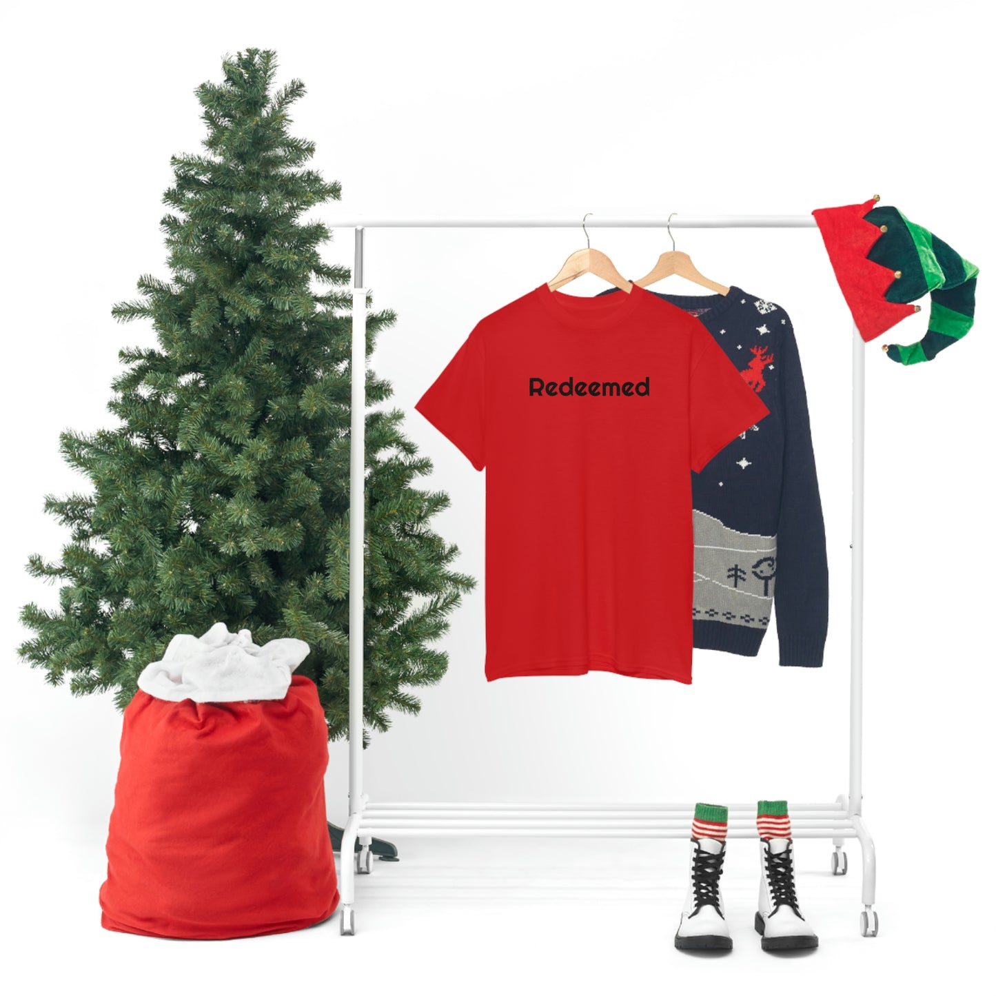 "Redeemed" Unisex Heavy Cotton Tee