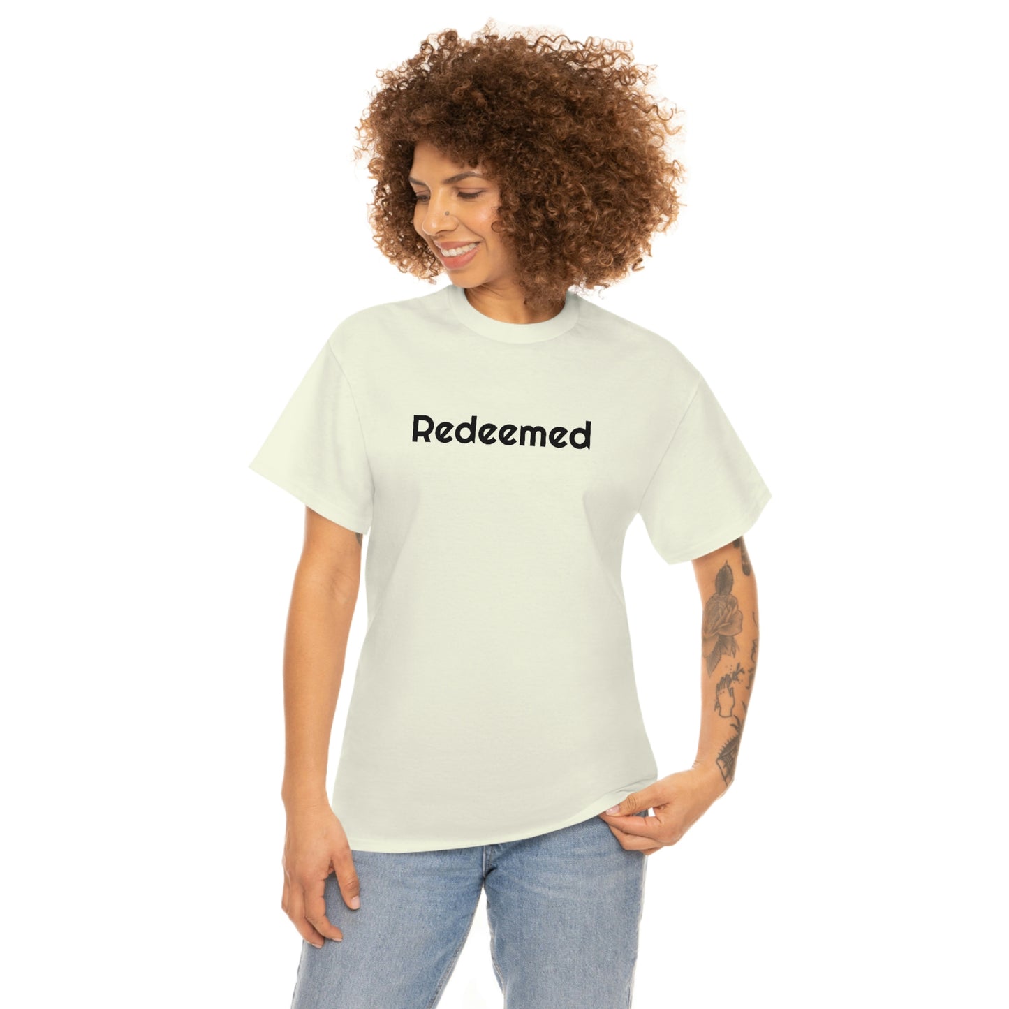 "Redeemed" Unisex Heavy Cotton Tee