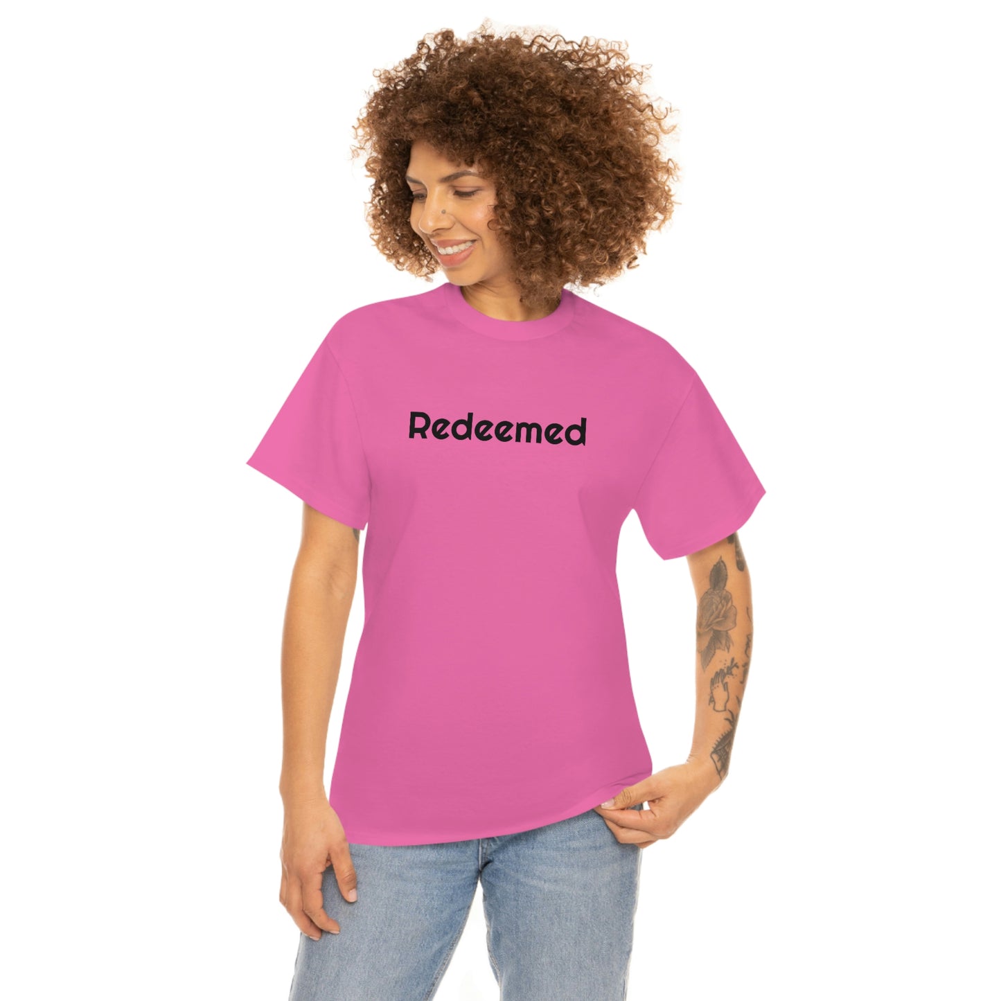 "Redeemed" Unisex Heavy Cotton Tee