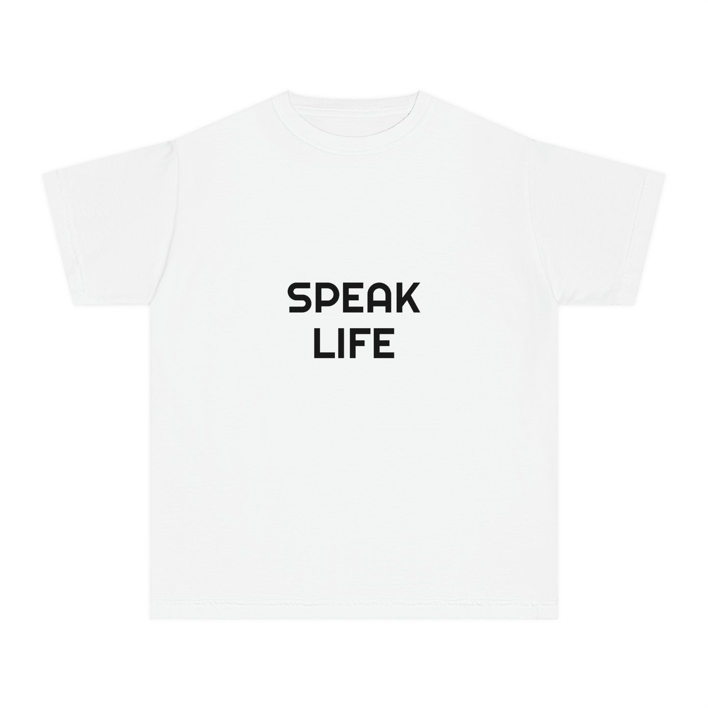 "Speak Life" Youth Midweight Tee