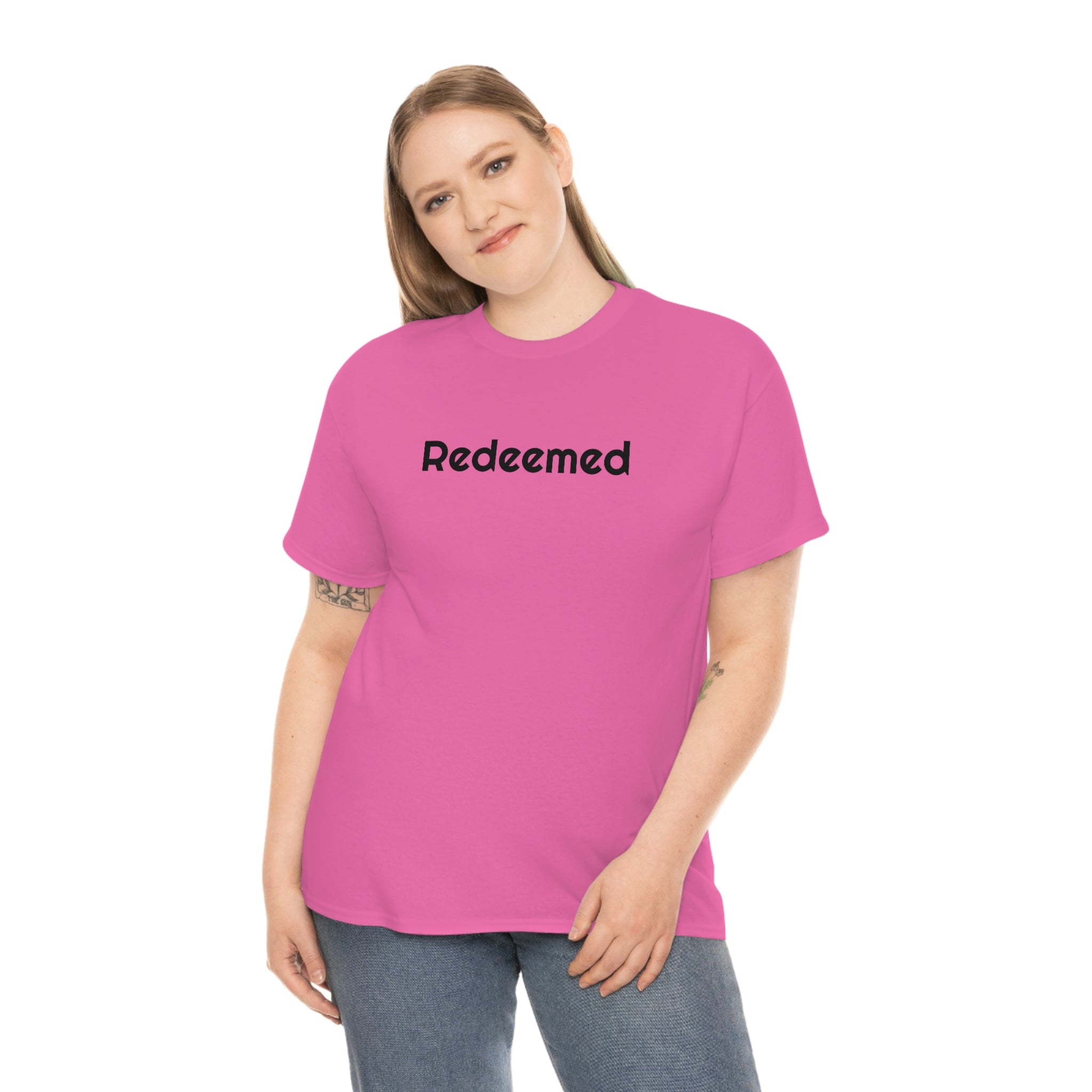 "Redeemed" Unisex Heavy Cotton Tee