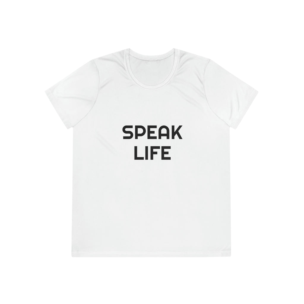 "Speak Life" Ladies Competitor Tee