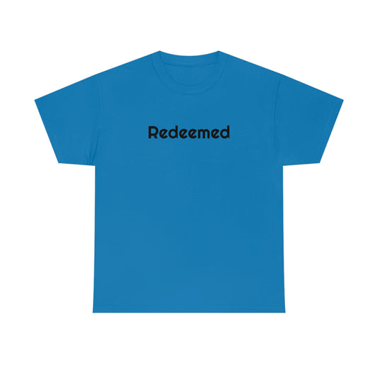 "Redeemed" Unisex Heavy Cotton Tee