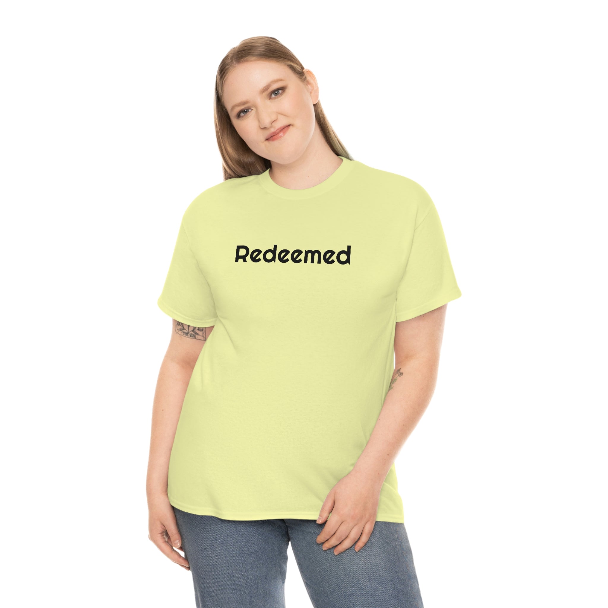 "Redeemed" Unisex Heavy Cotton Tee
