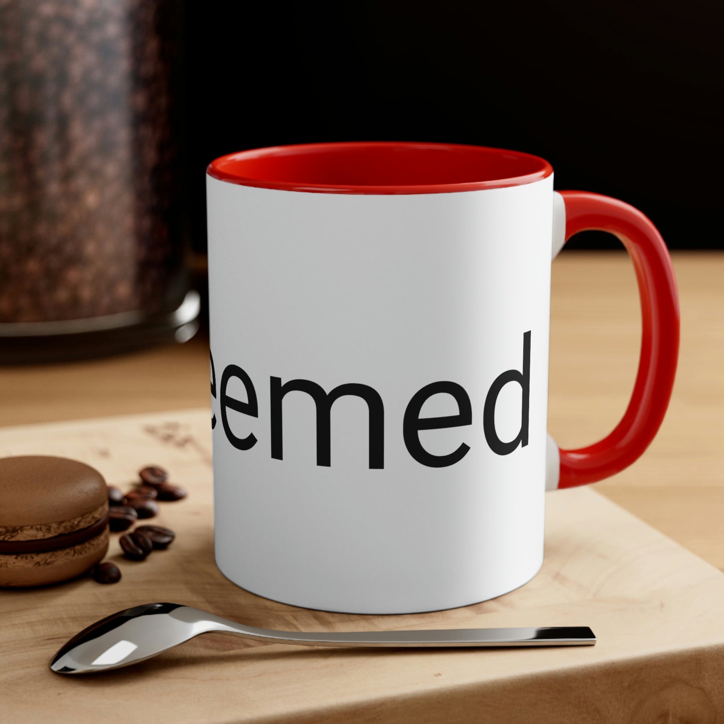 "Redeemed" Accent Coffee Mug, 11oz