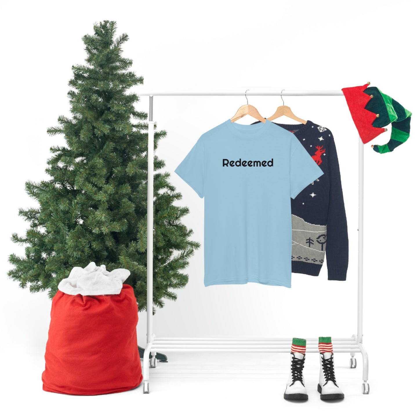 "Redeemed" Unisex Heavy Cotton Tee