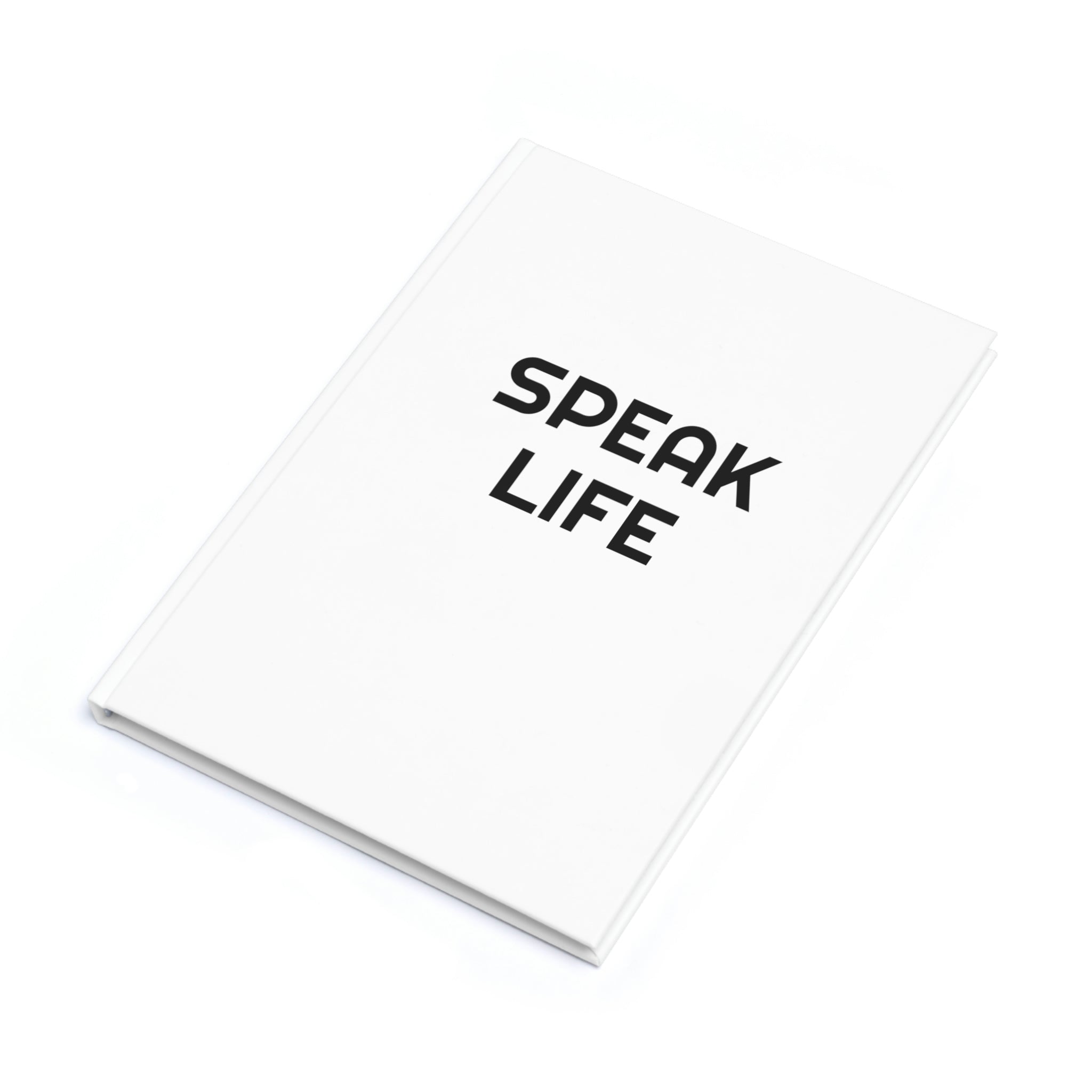 "Speak Life" Hardcover Journal (A5)
