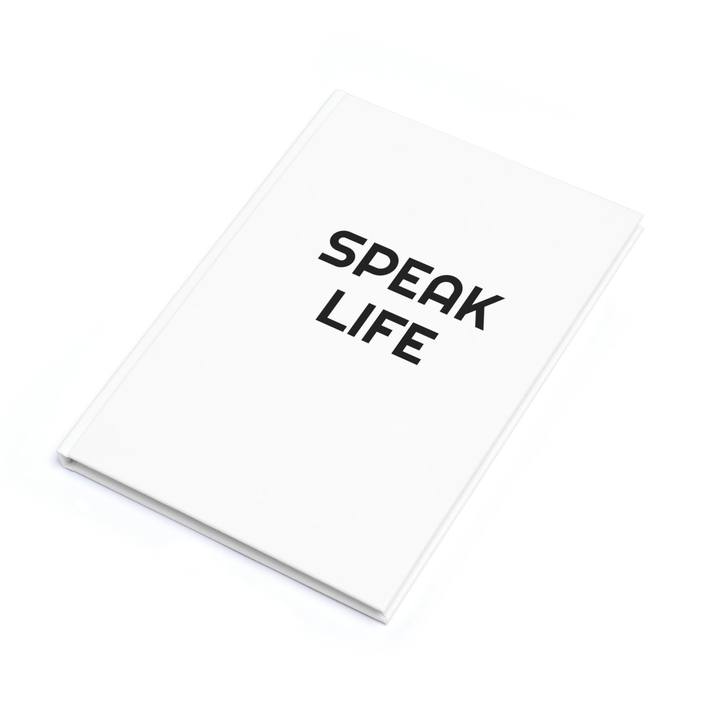 "Speak Life" Hardcover Journal (A5)
