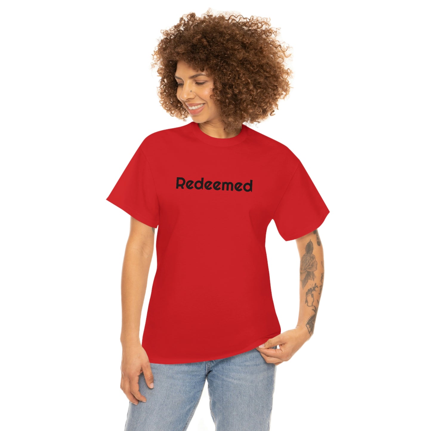 "Redeemed" Unisex Heavy Cotton Tee