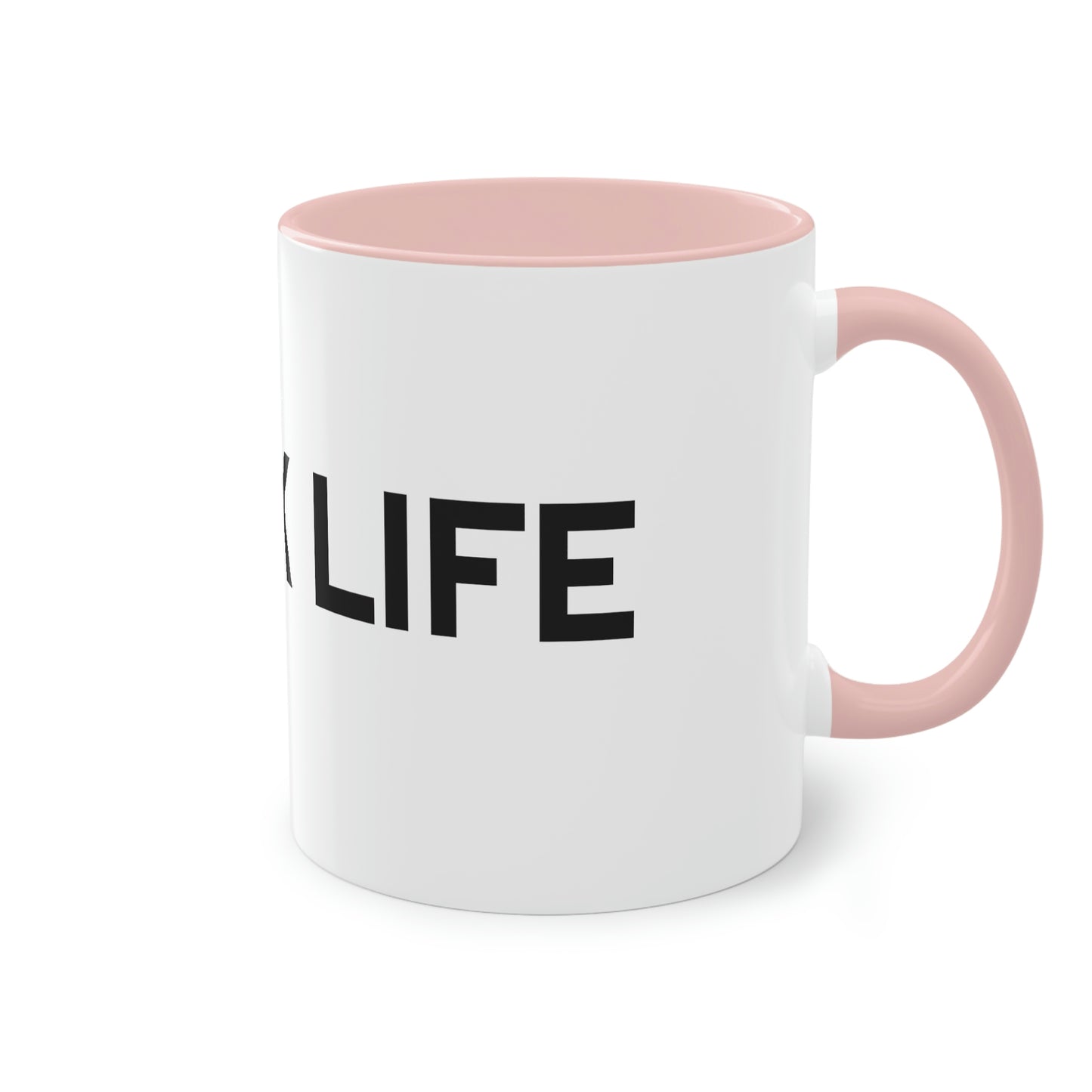 "Speak Life" Two-Tone Coffee Mug, 11oz