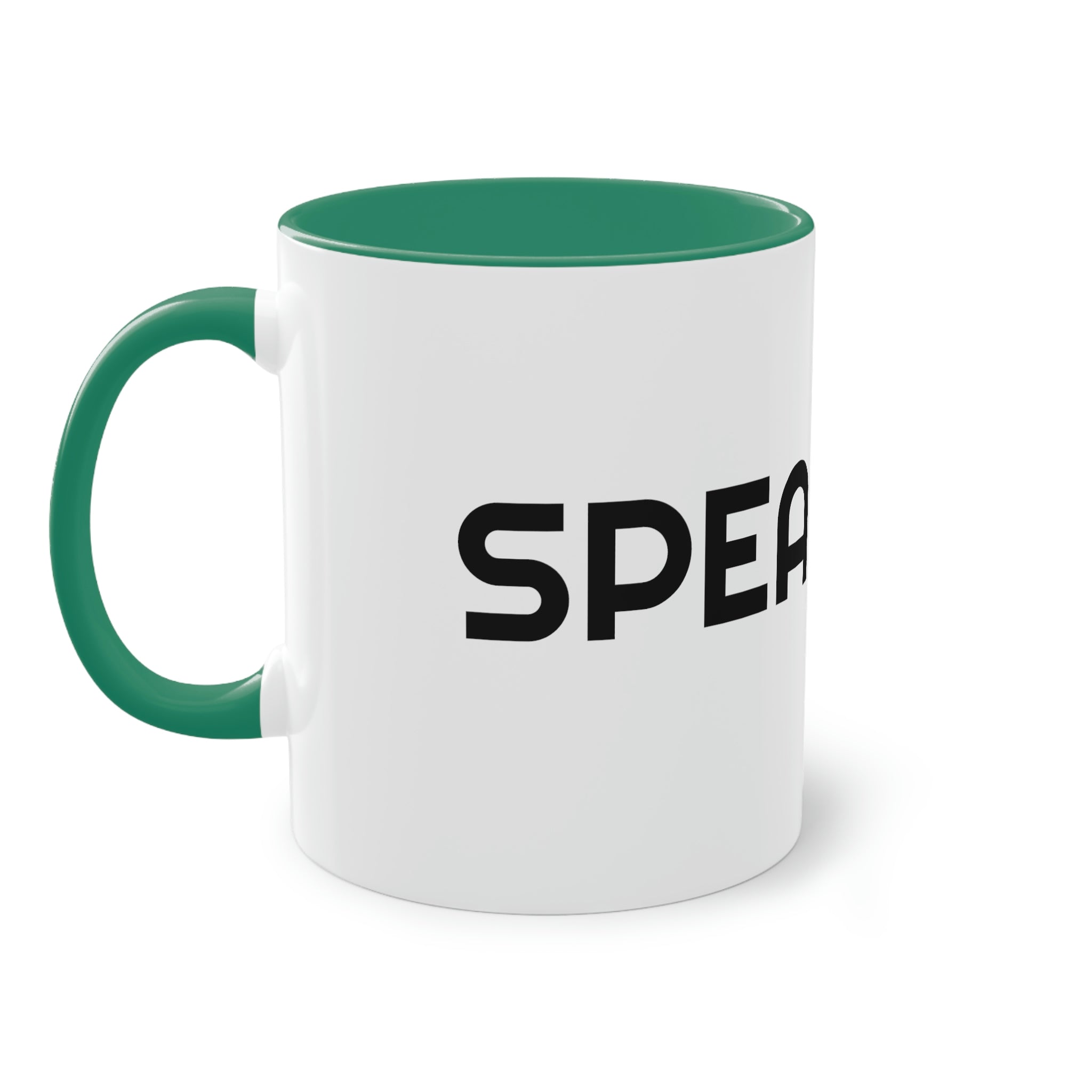 "Speak Life" Two-Tone Coffee Mug, 11oz