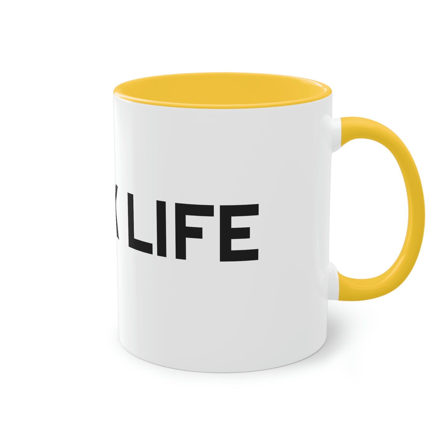 "Speak Life" Two-Tone Coffee Mug, 11oz