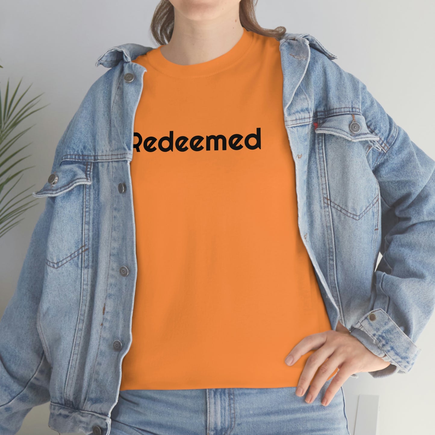 "Redeemed" Unisex Heavy Cotton Tee