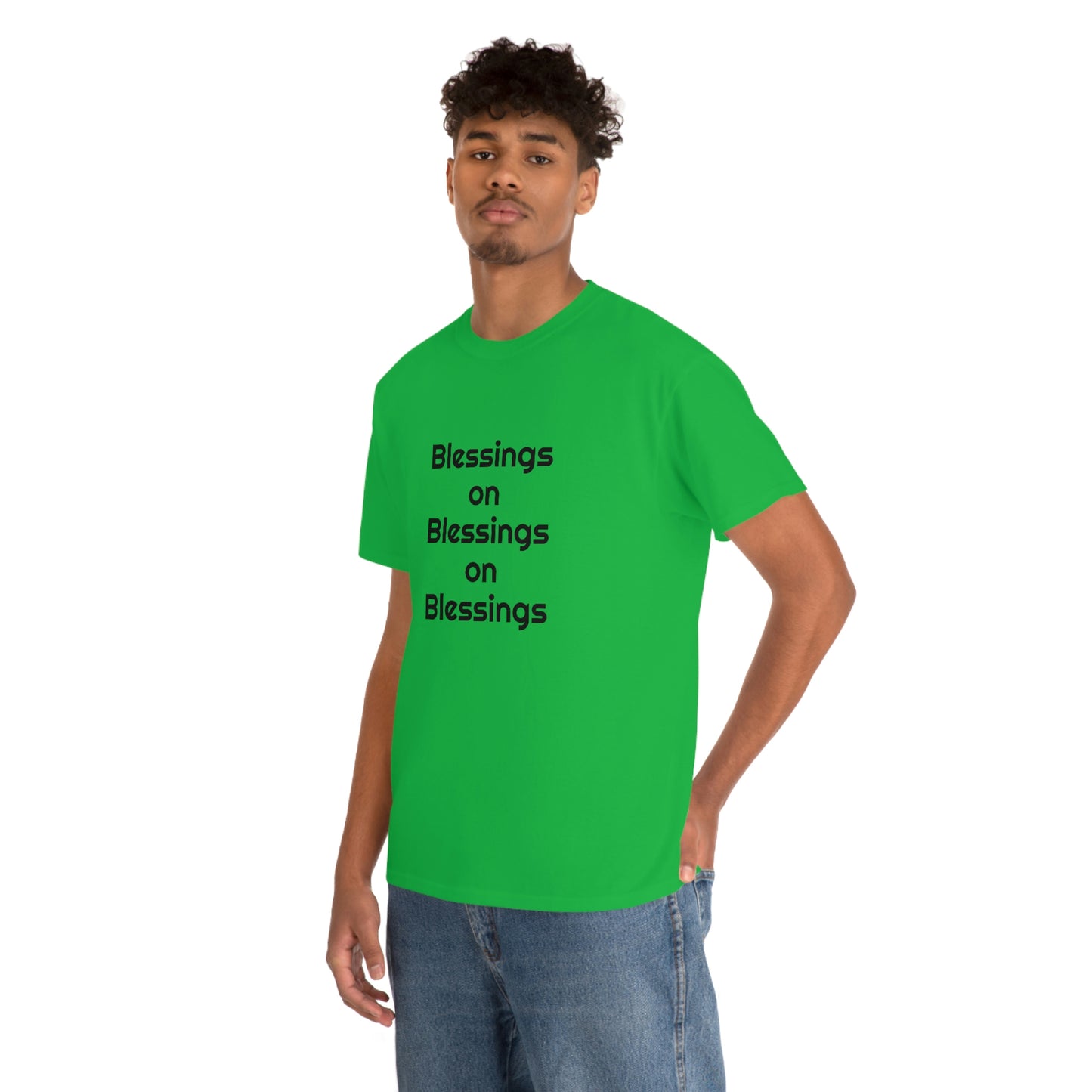 "Blessings on Blessings" Unisex Heavy Cotton Tee