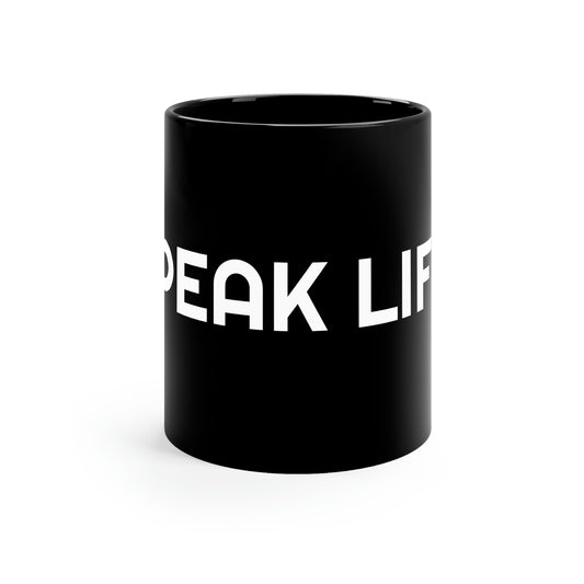 "Speak Life" 11oz Black Mug