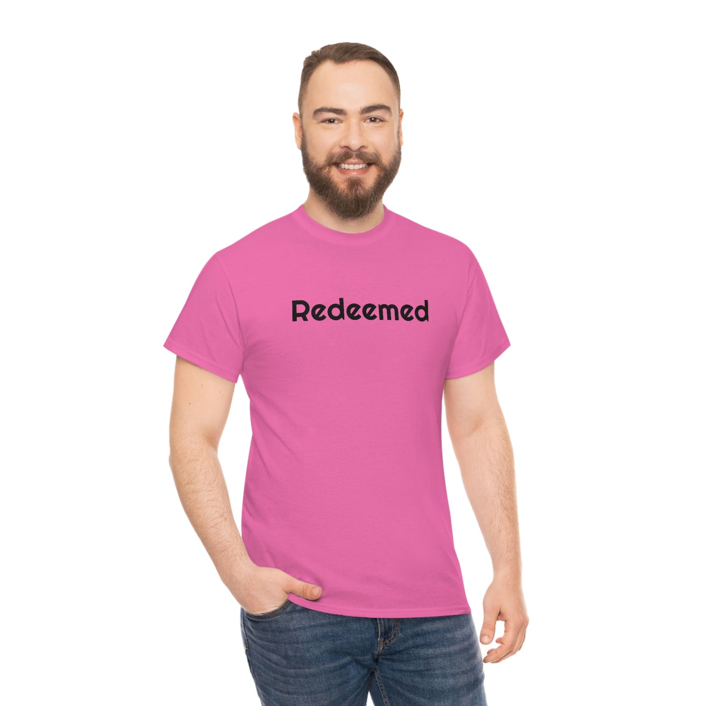 "Redeemed" Unisex Heavy Cotton Tee