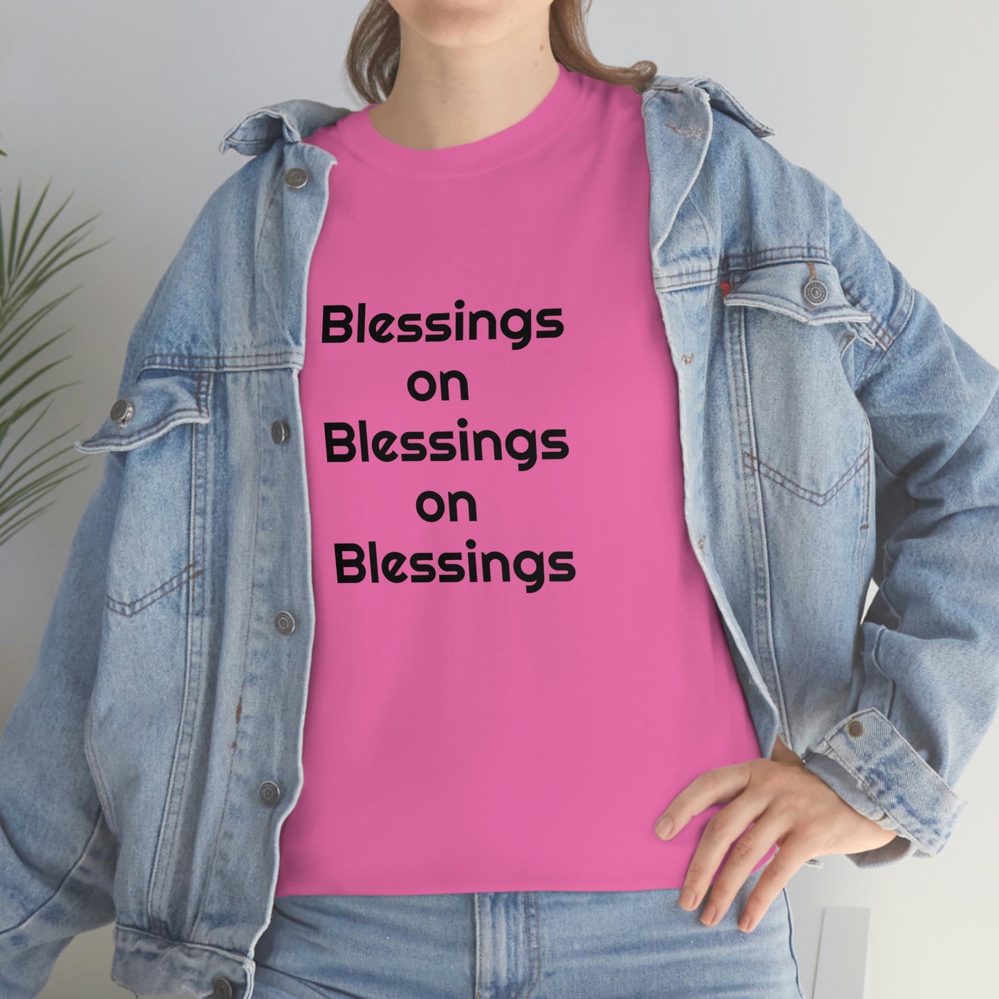 "Blessings on Blessings" Unisex Heavy Cotton Tee