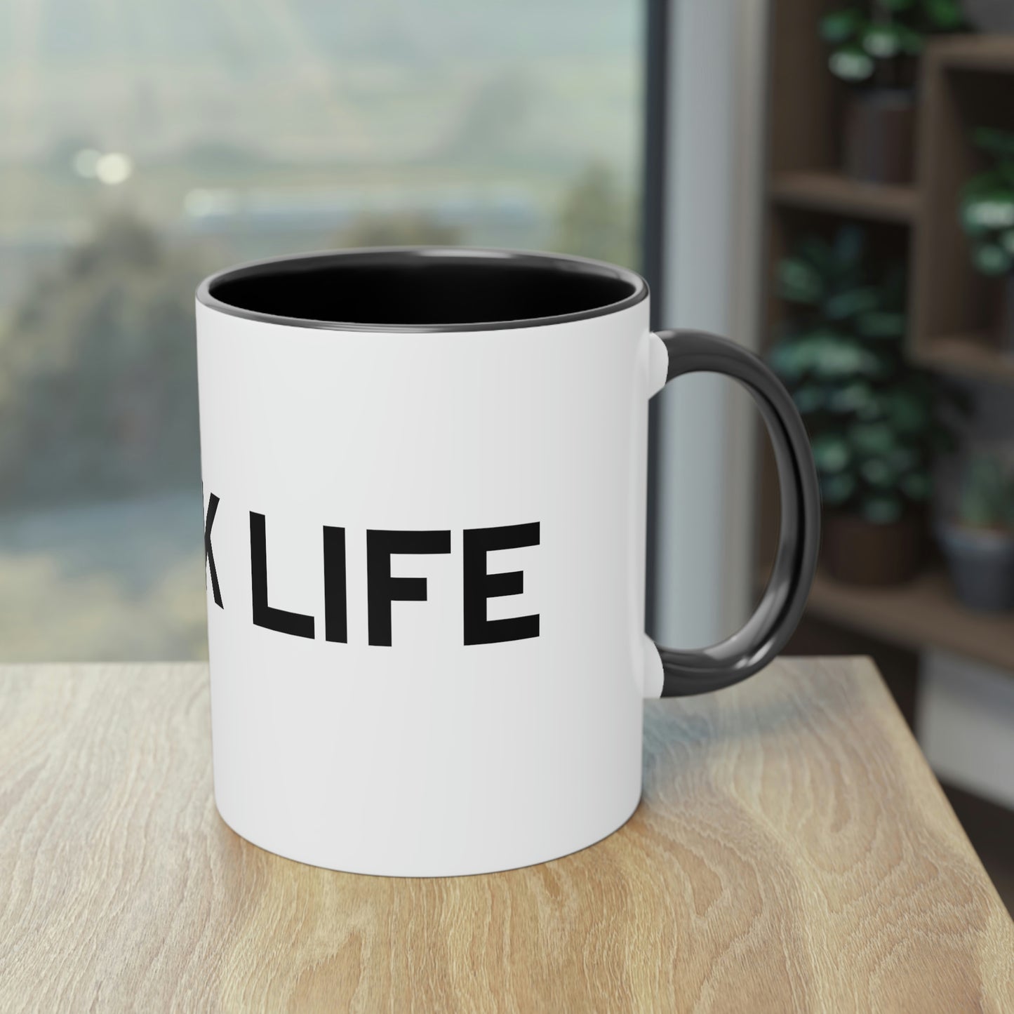 "Speak Life" Two-Tone Coffee Mug, 11oz